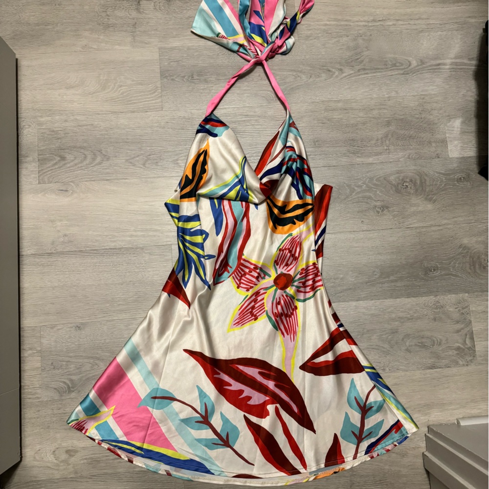 Satin Mini dress
